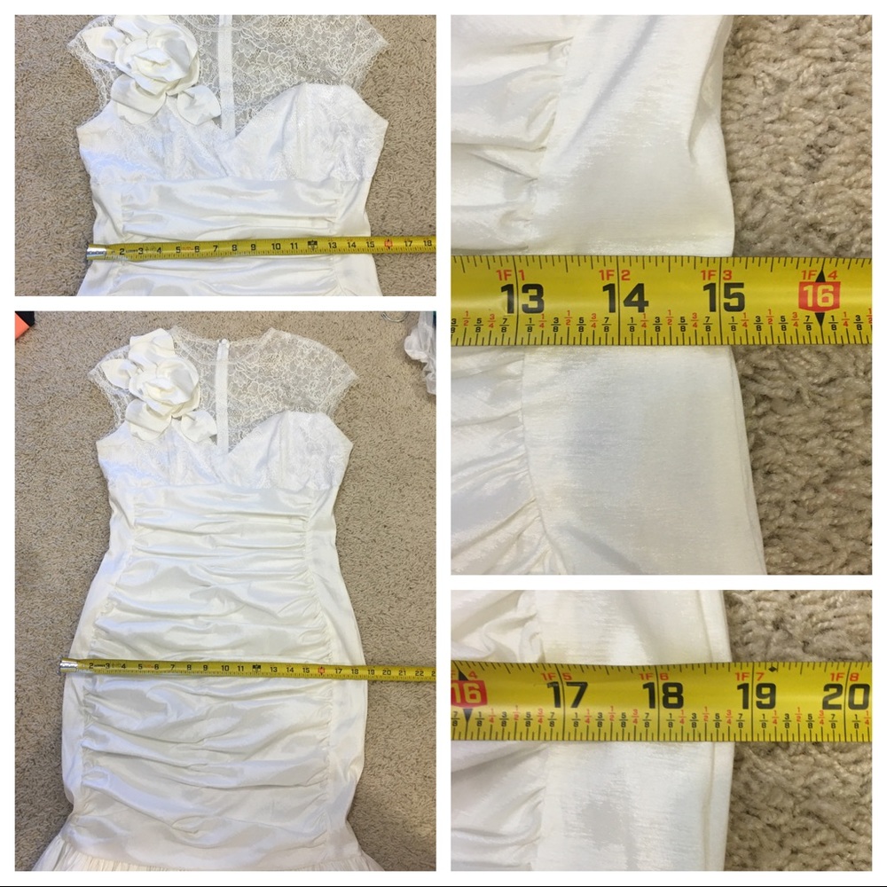 Vintage Jessica McClintock bridal gown - Picture 6 of 7